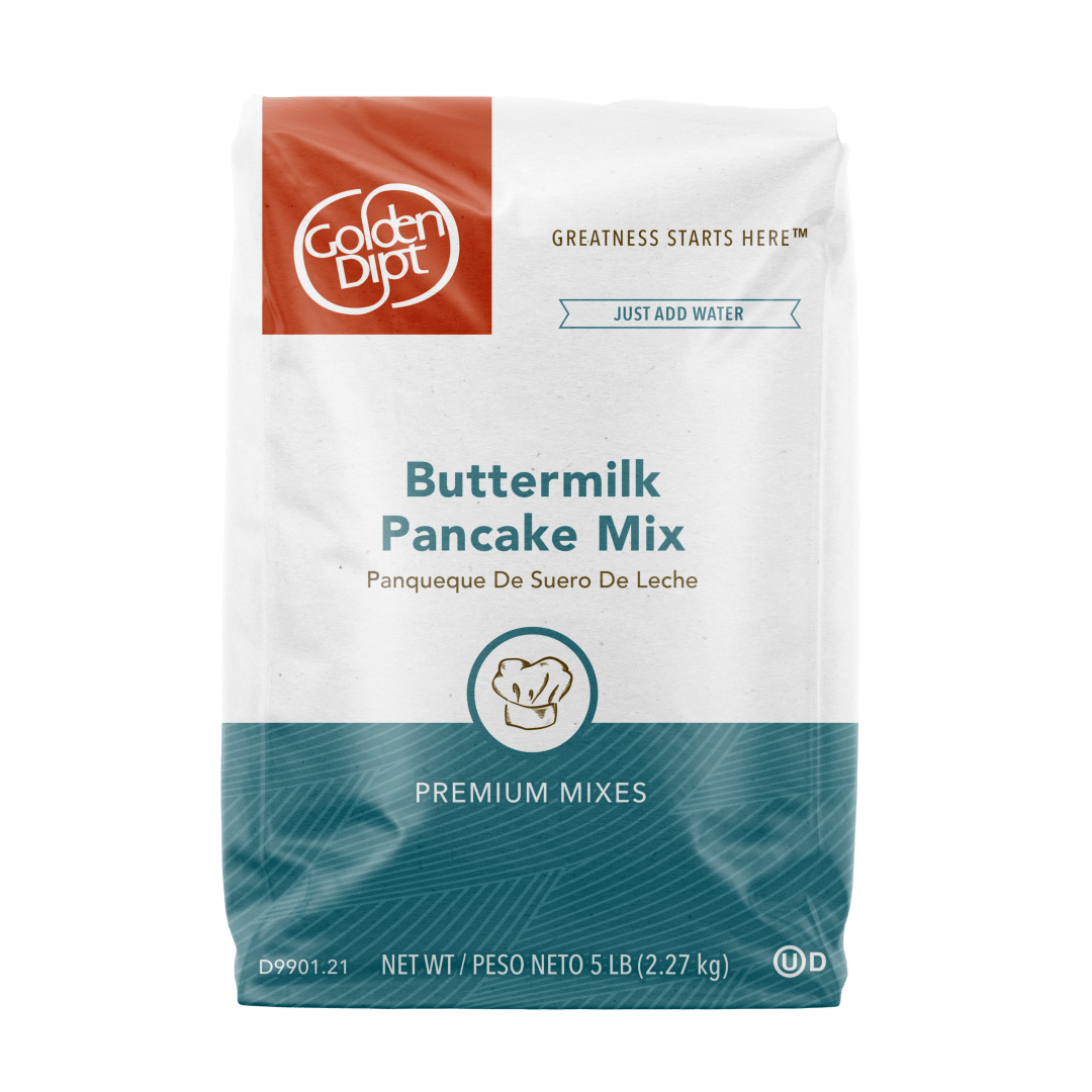 Golden Dipt Buttermilk Pancake Mix, 6 x 5 lb