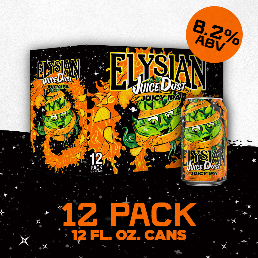 Elysian Brewing Juice Dust Juicy IPA 12 Pack 12 fl oz Cans