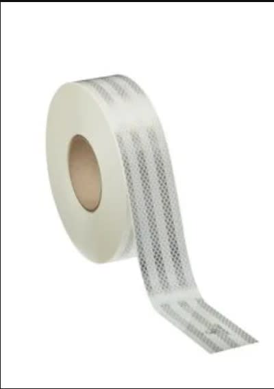 2" X 150 Foot White Conspicuity Tape