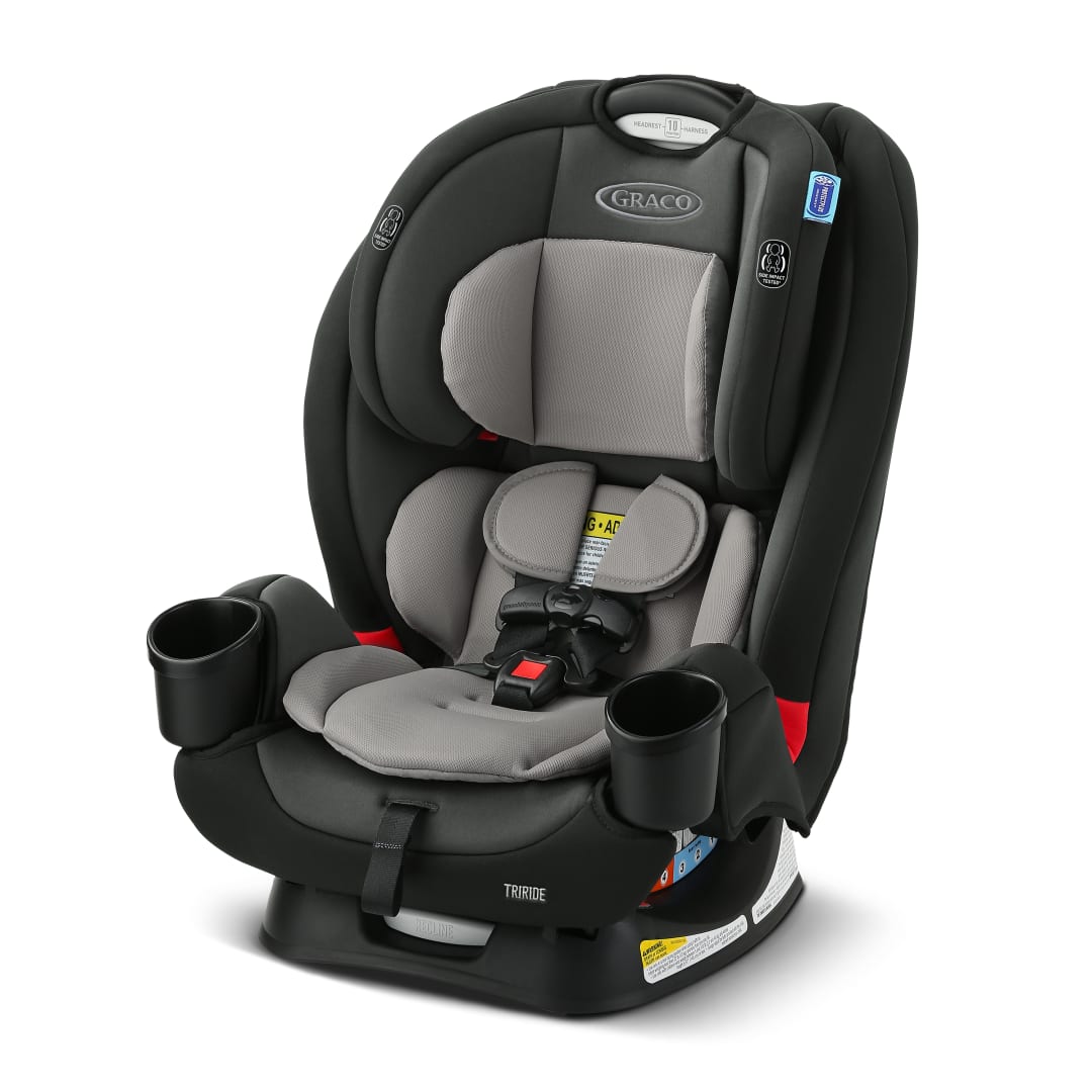 Graco® Autoasiento TriRide™ 3 en 1, Sistema de Arnés Simply Safe Adjust™, Reposacabezas de 10 Posiciones y Reclinado de 6 Posiciones, Color Redmond, 2215744