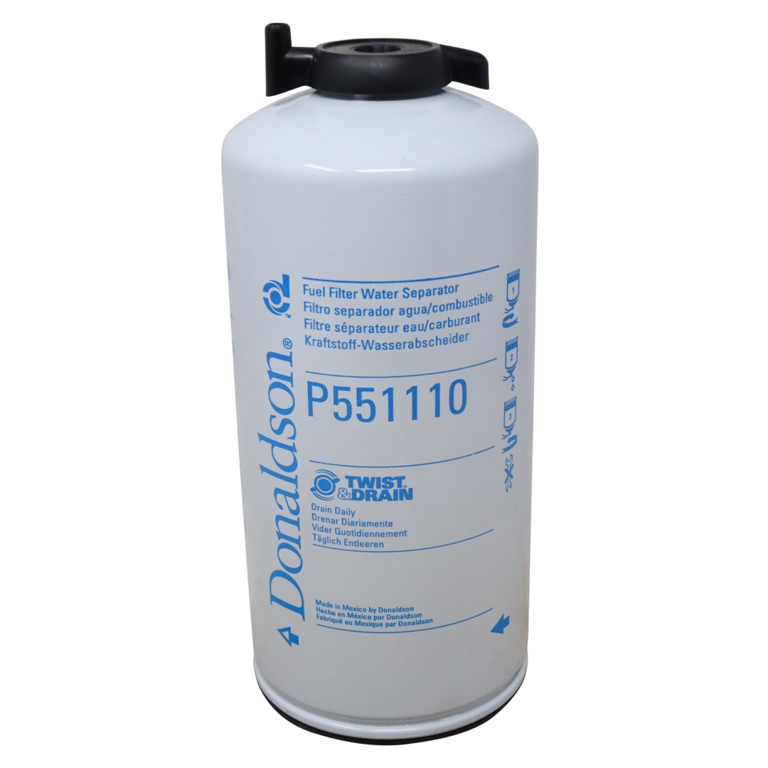 Donaldson Fuel Filter, Water Separator Spin-On Twist and Drain