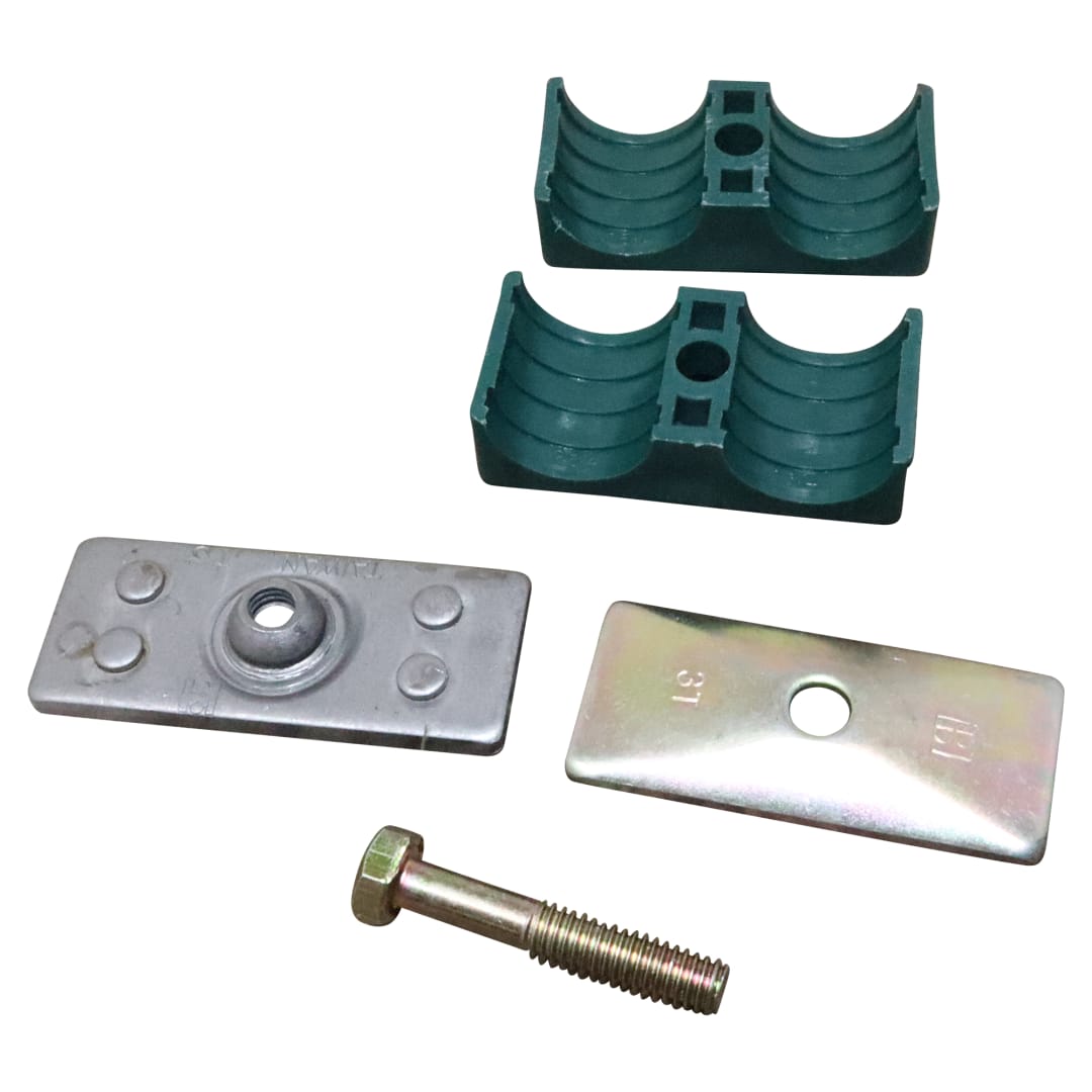 Galbreath™ Tubing Clamp, Dual 1"