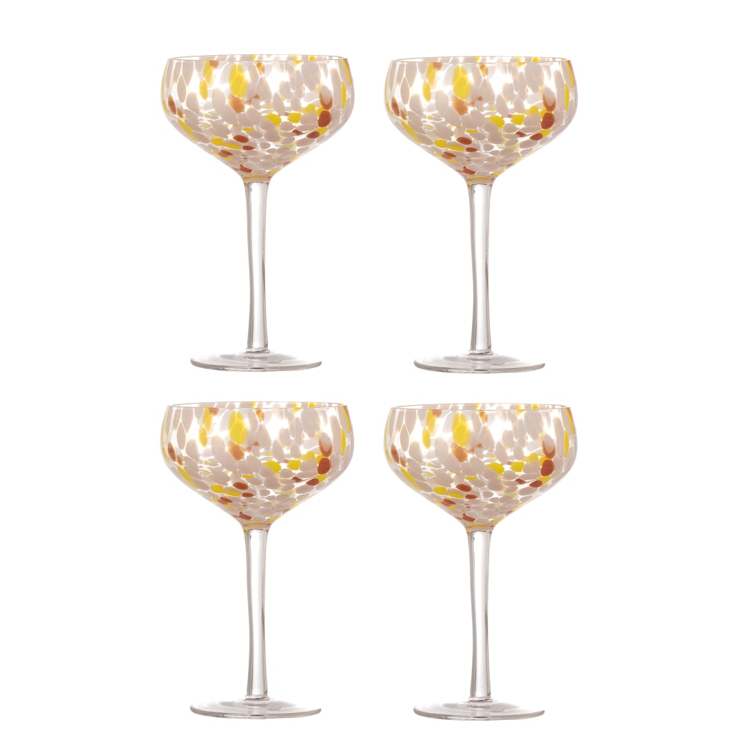 82061786 - Lilya Cocktail Glass, Multipack, Rose, Glass STOCK: 3