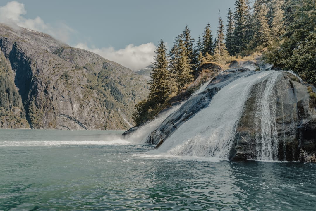Sailing the Tracy Arm Fjord