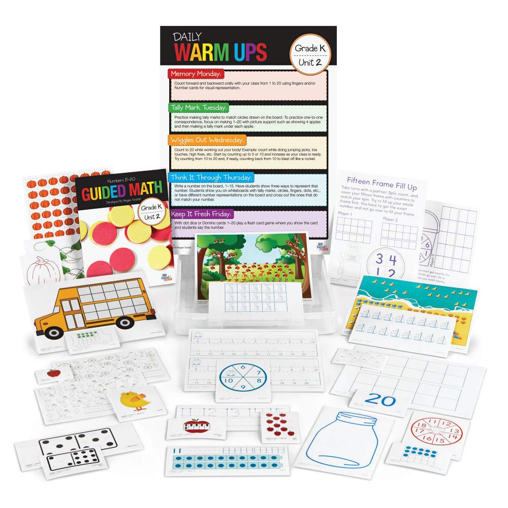 GUIDED MATH KIT, NUMBERS 11-20 GKU2