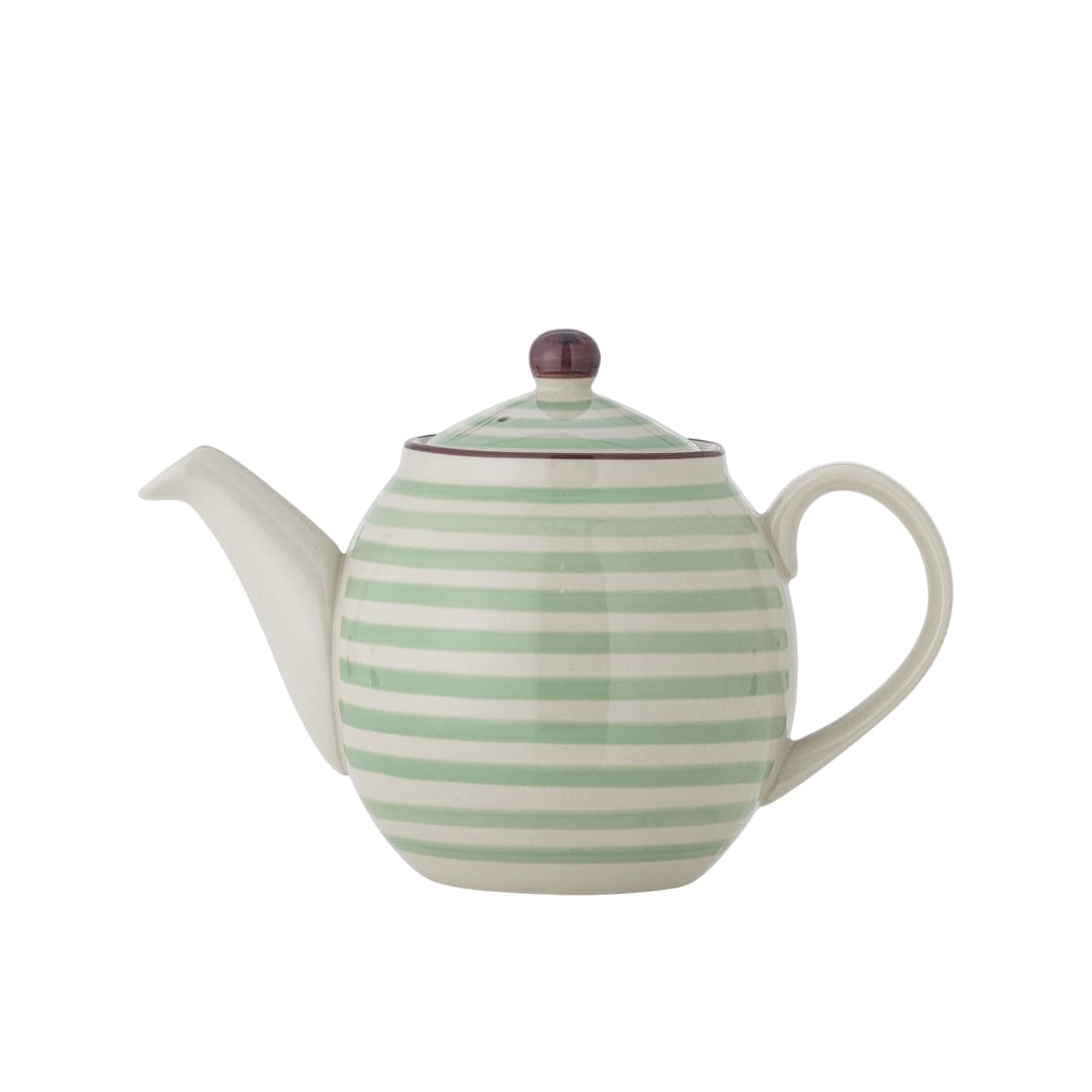 21105933 - Patrizia Teapot, Green, Stoneware STOCK: 300
