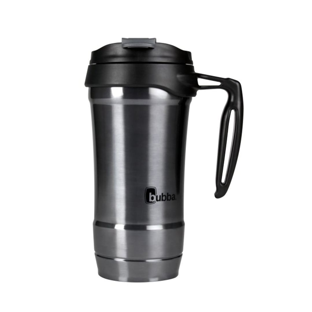 bubba® Taza de Acero Inoxidable Hero, con Asa, 18 oz, Negro