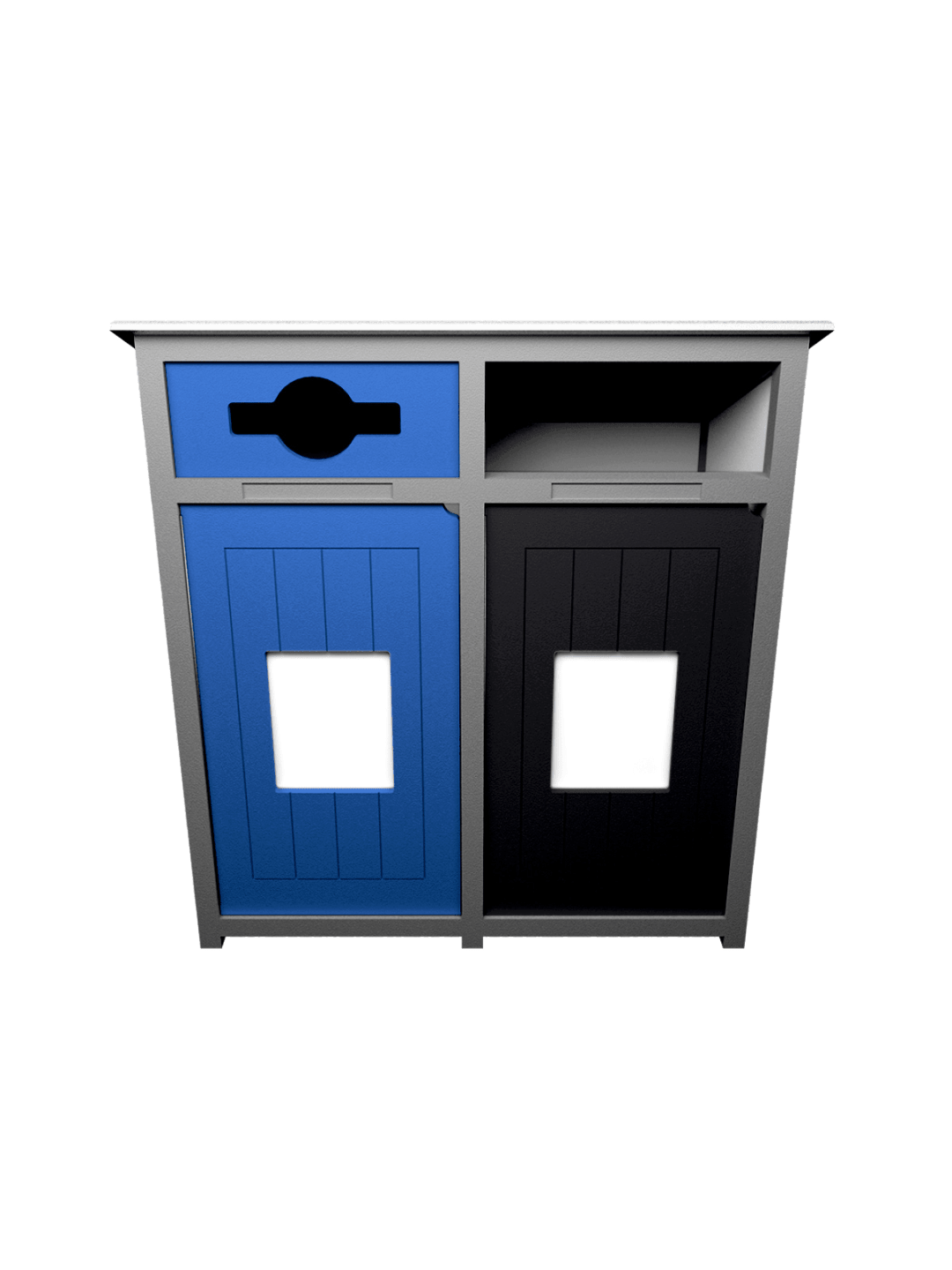  AURA - Double - Unit - Mixed-Full - White-Grey-Blue-Black