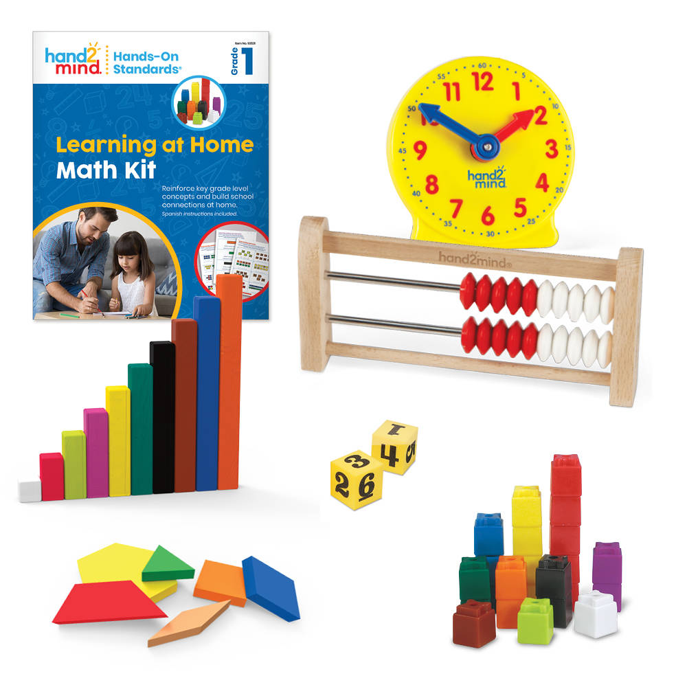 HOS LEARNING AT HOME MATH KIT GR 1