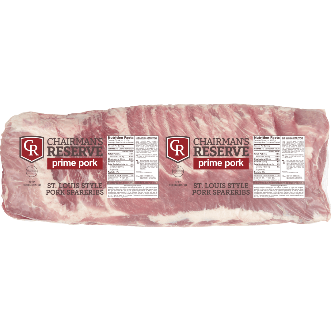 Chairman's Reserve® Prime Pork St. Louis Style Spareribs