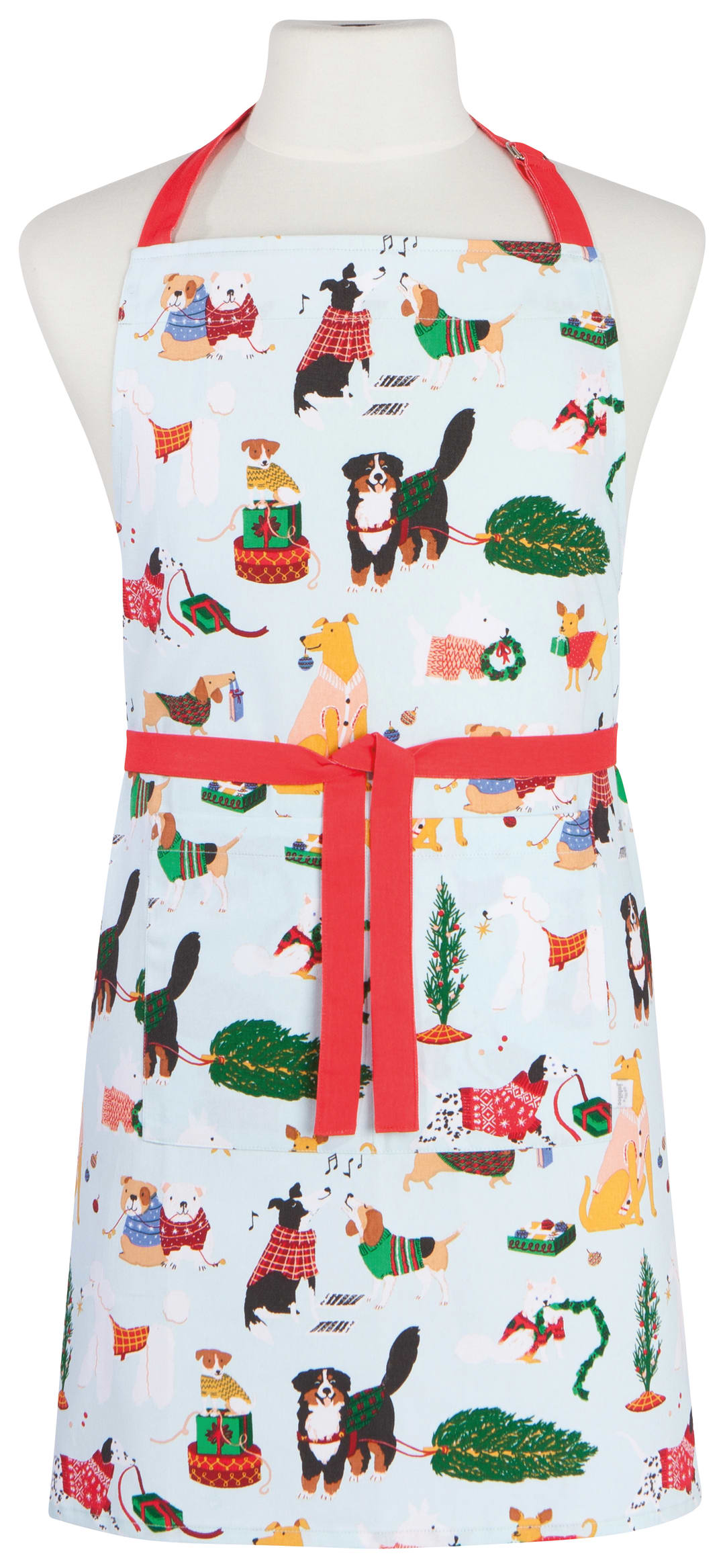 Holiday Hounds Christmas Apron