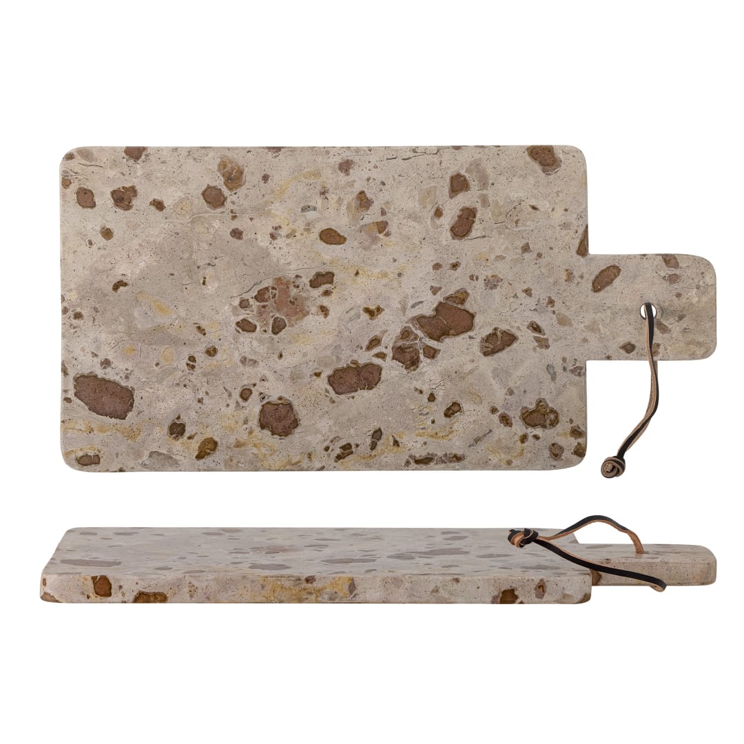 82059541 - Nukaka Cutting Board, Brown, Marble STOCK: 300