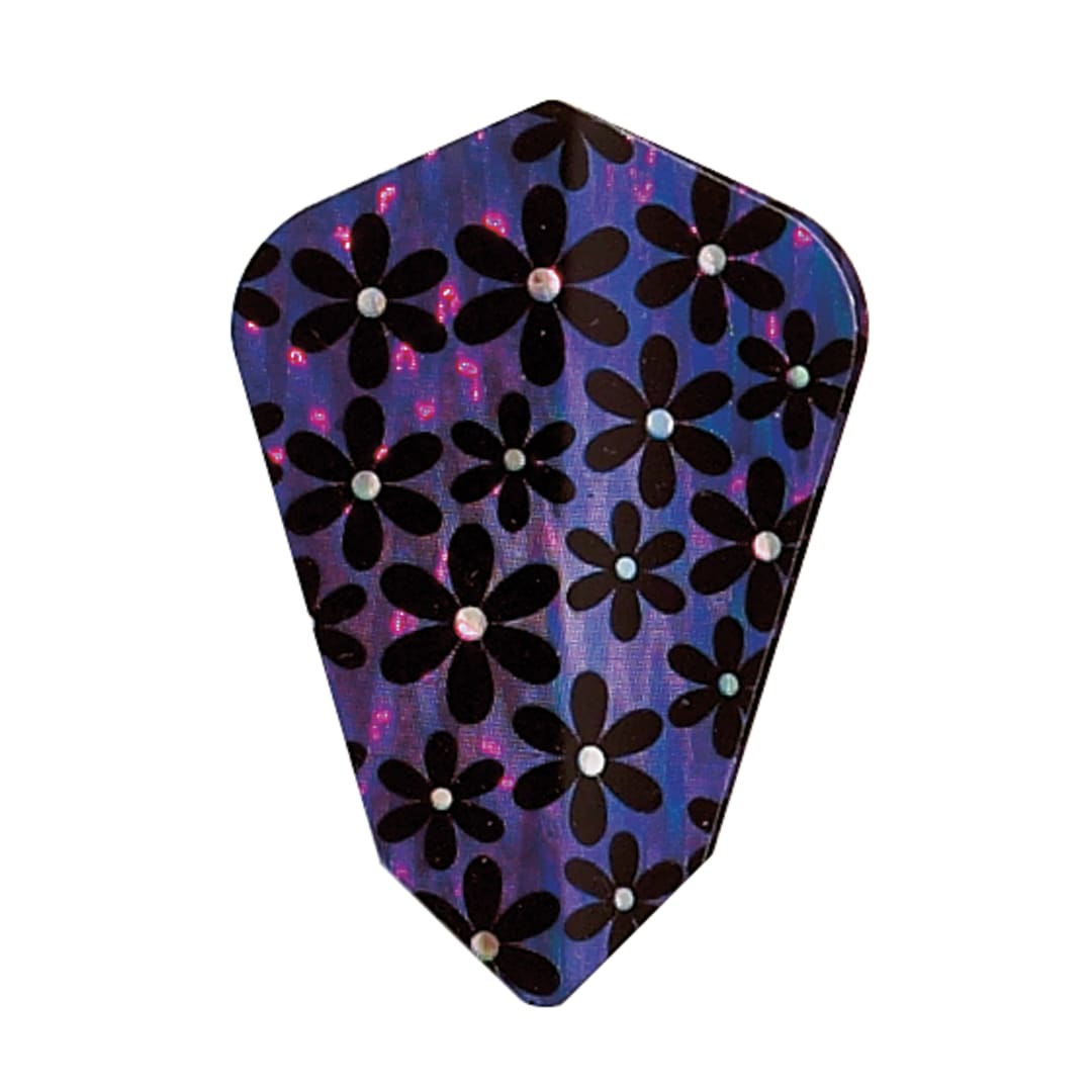 V-Lux Glitter Flights Fantail Purple Flowers