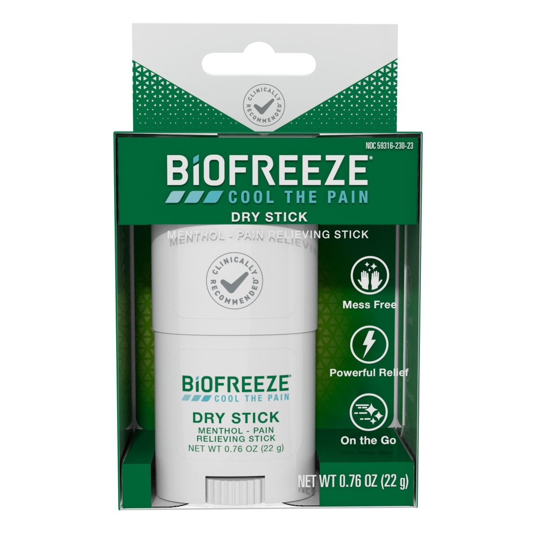 BIOFREEZE® Dry Stick 24 (8x3)/0.76 oz.