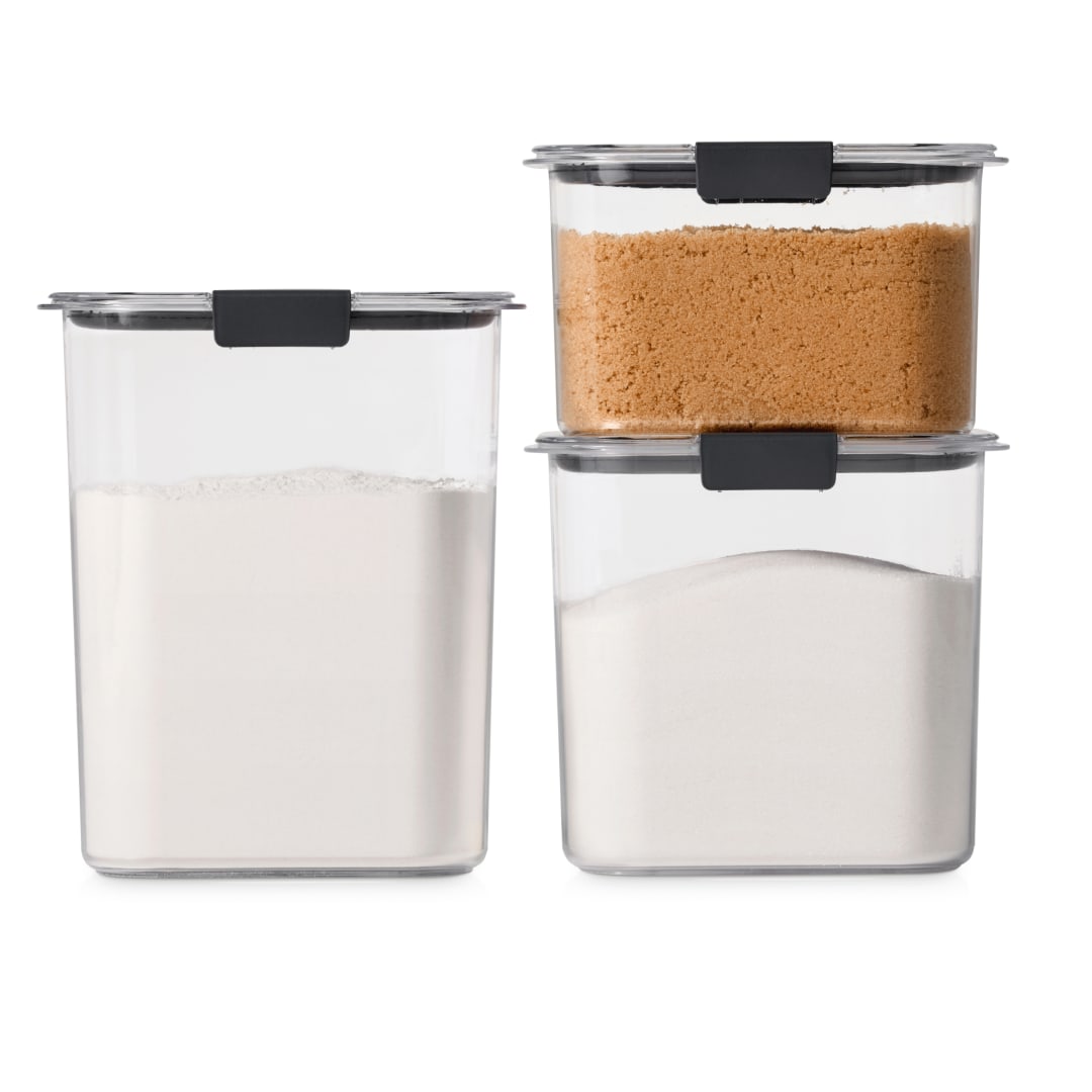 Rubbermaid Brilliance Pantry 6-Piece Food Storage Container Set