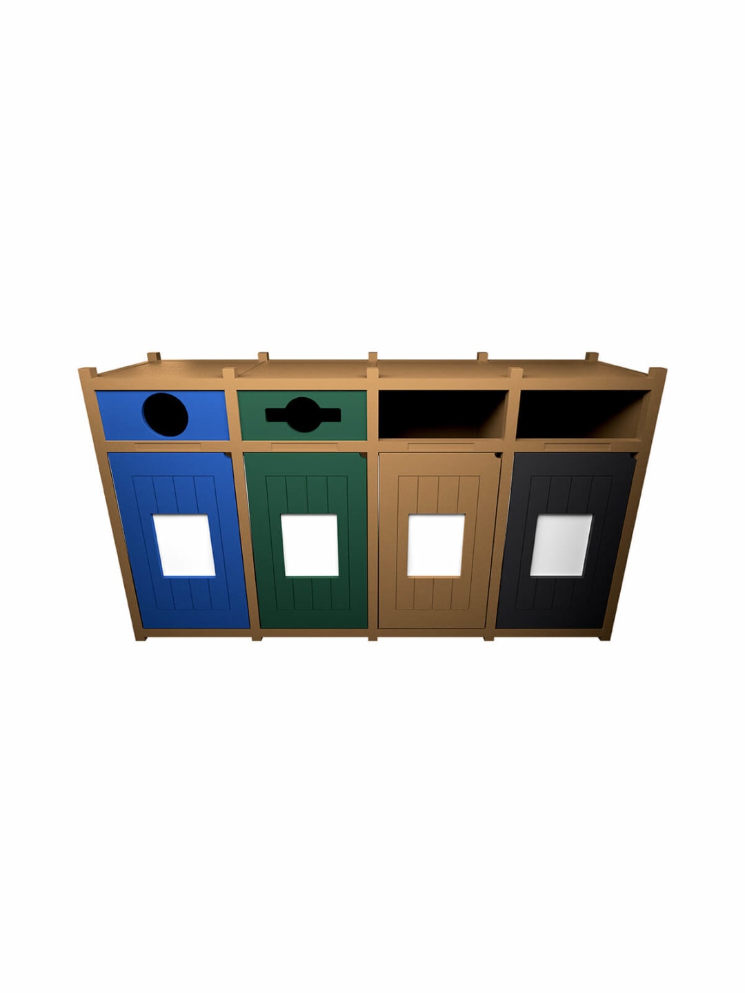  VISION - Quad - Unit - Circle-Mixed-Full-Full - Cedar-Blue-Green-Black