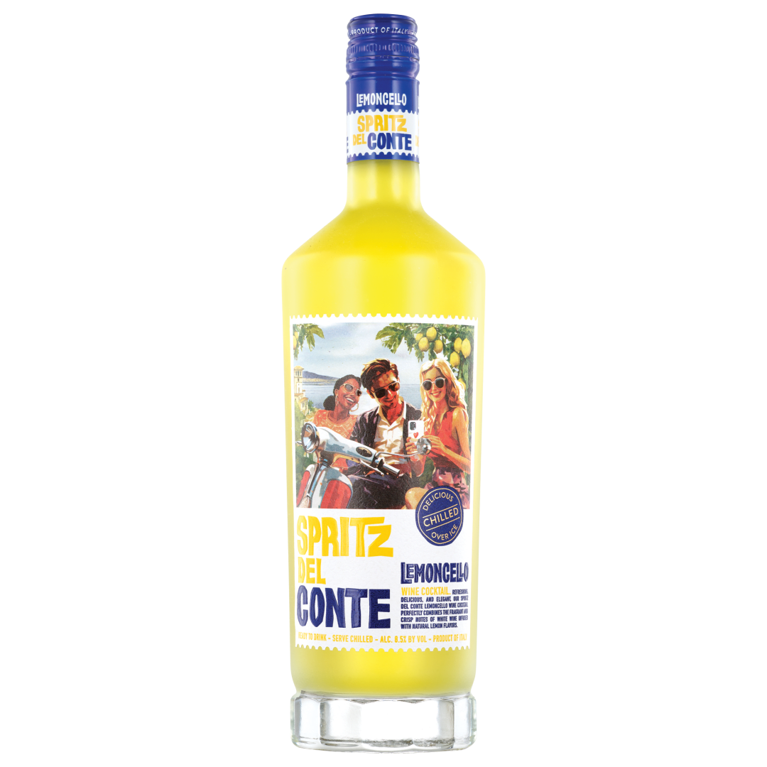 Spritz Del Conte Lemoncello Ready to Serve Italian Spritz Cocktail 750 ml