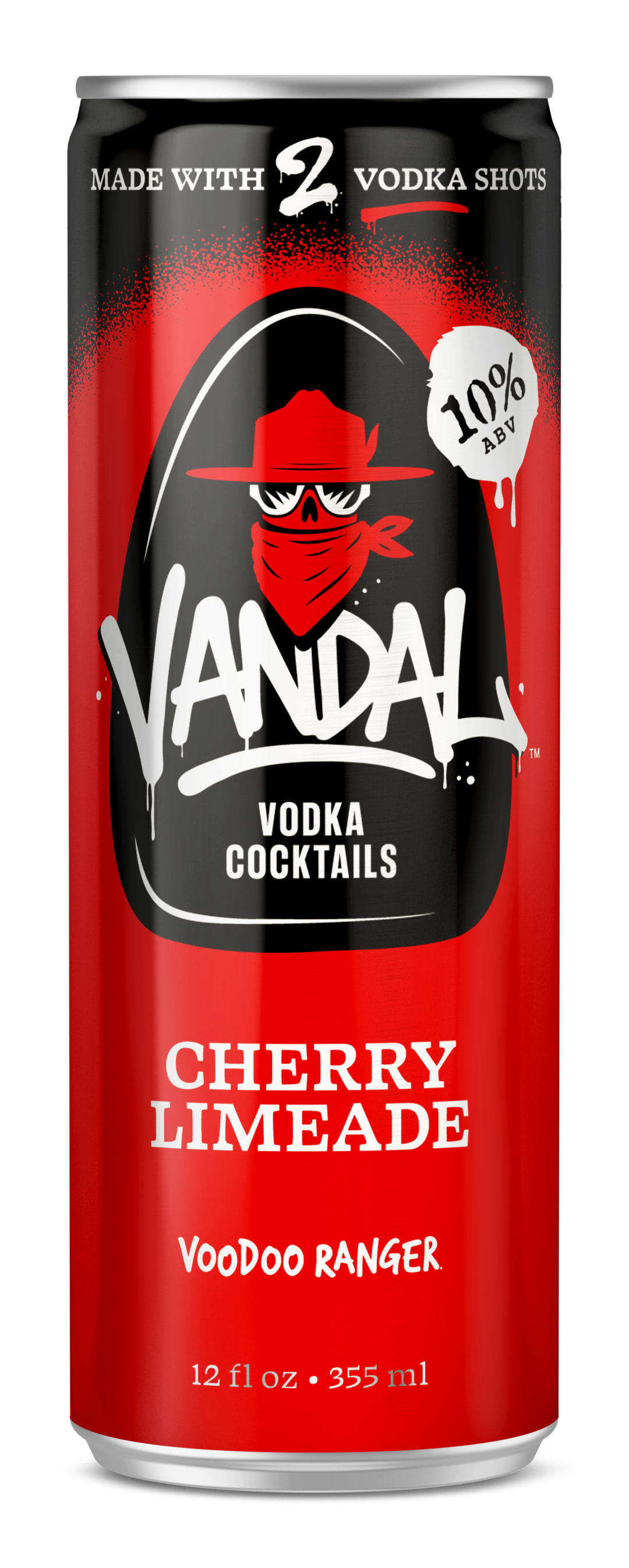 Vandal Vodka Cocktails - Cherry Limeade, 12 fl oz Can