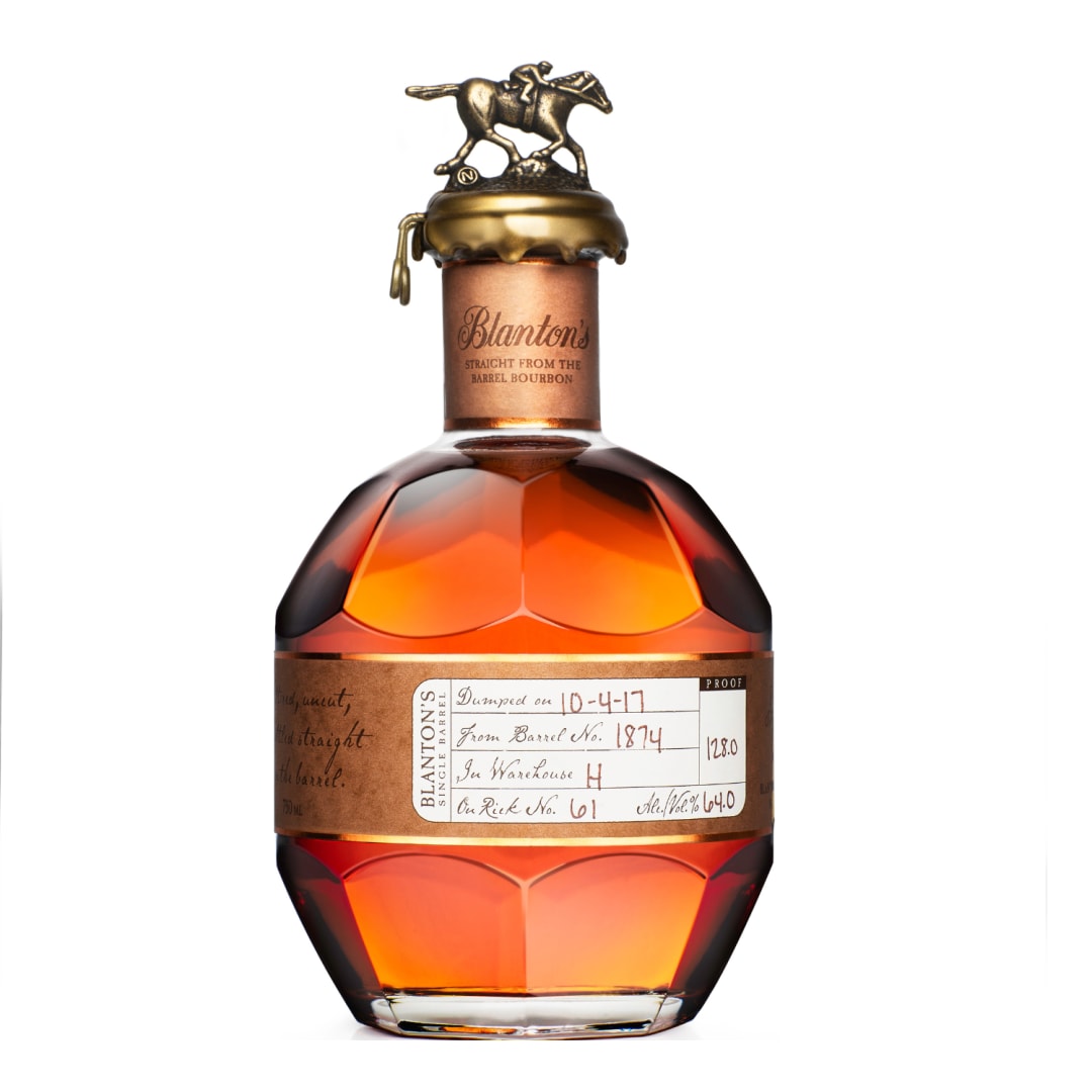 Blanton's Straight From The Barrel Bourbon 750ml Proof Varies