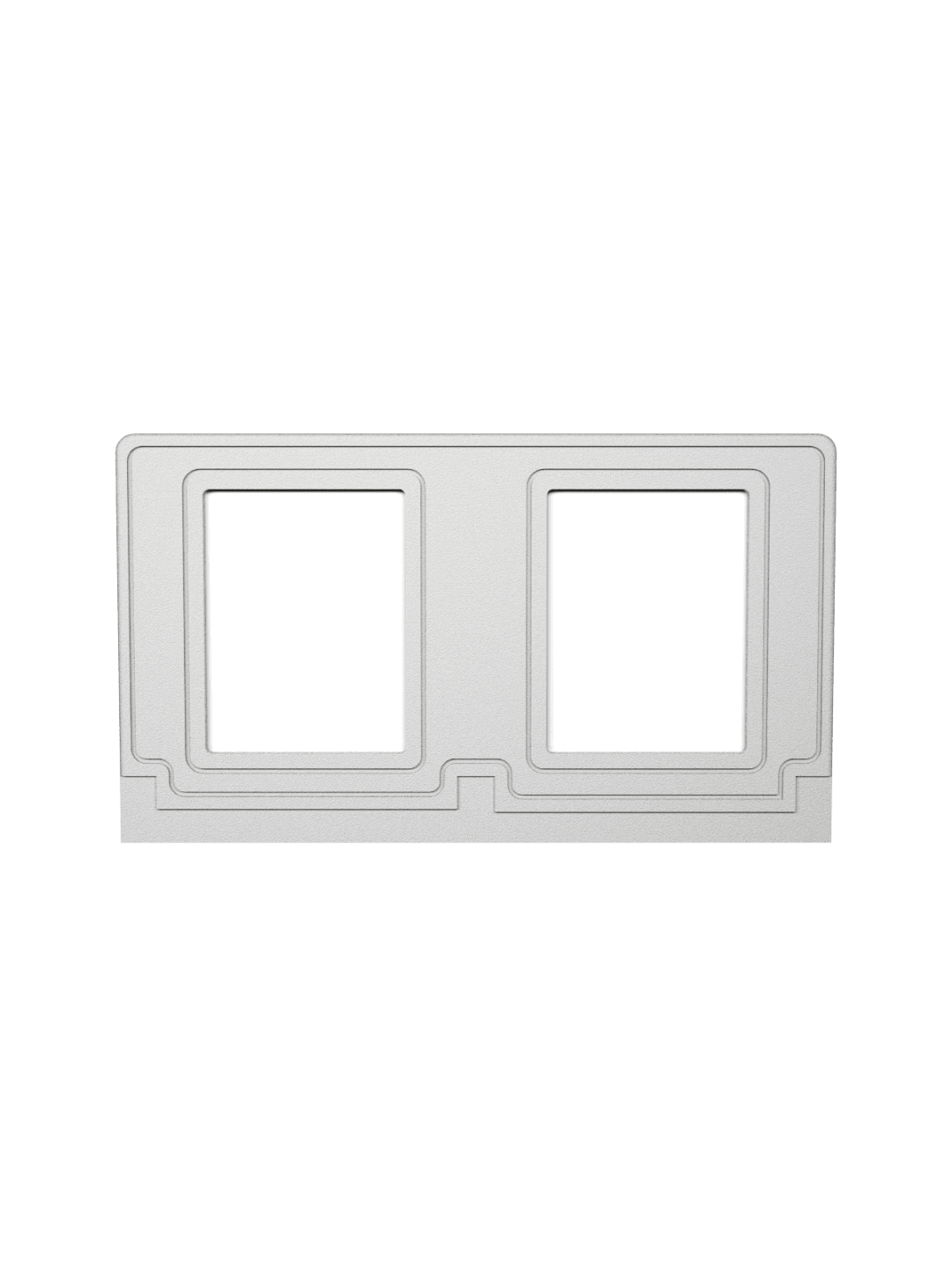  VENTURE - Double - Sign Frame - White