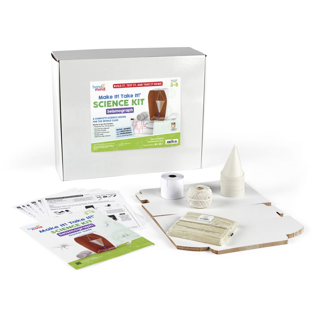 MAKE IT! TAKE IT!® SEISMOGRAPH KIT