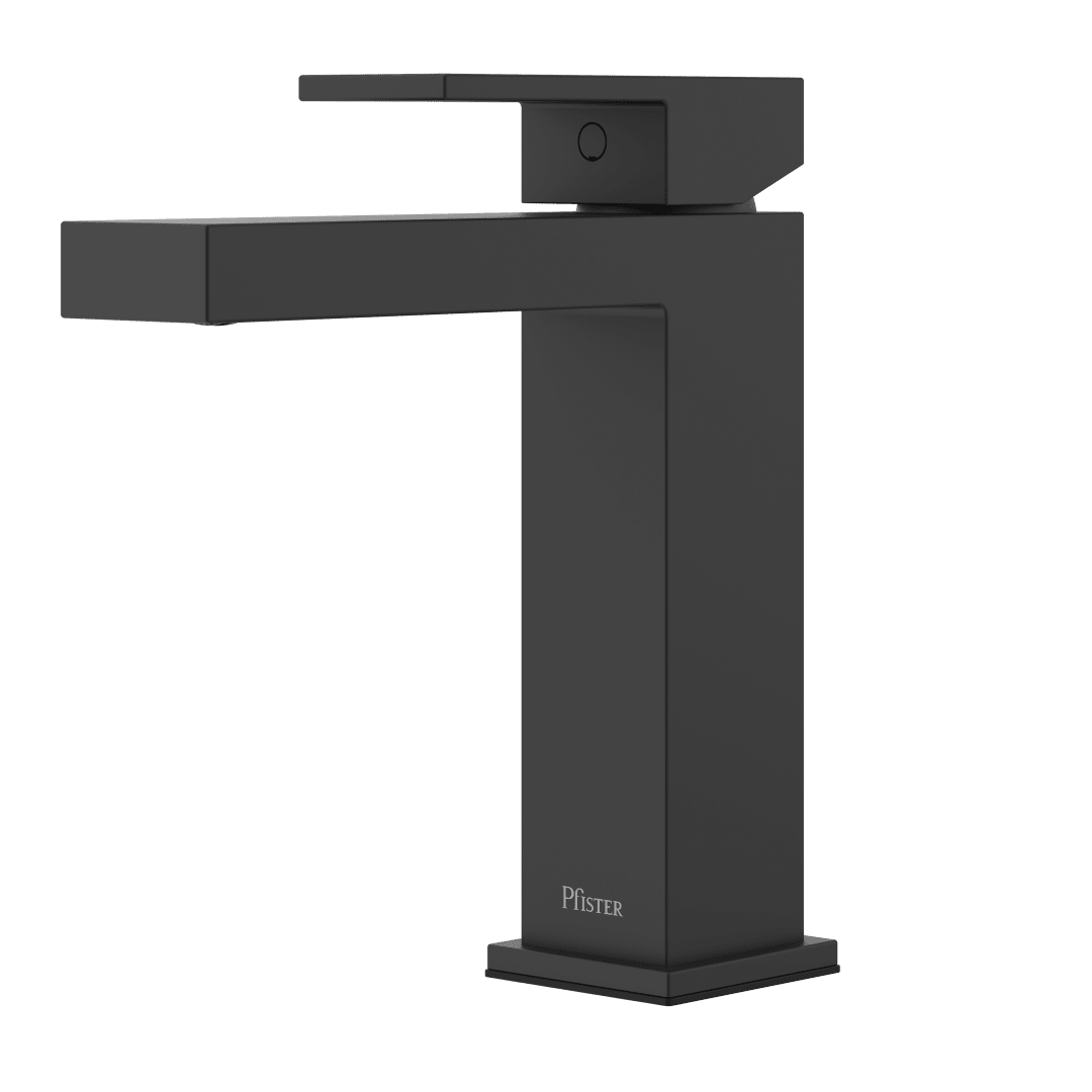 Dumont 1-Handle Lavatory Faucet in Spot Defense Matte Black