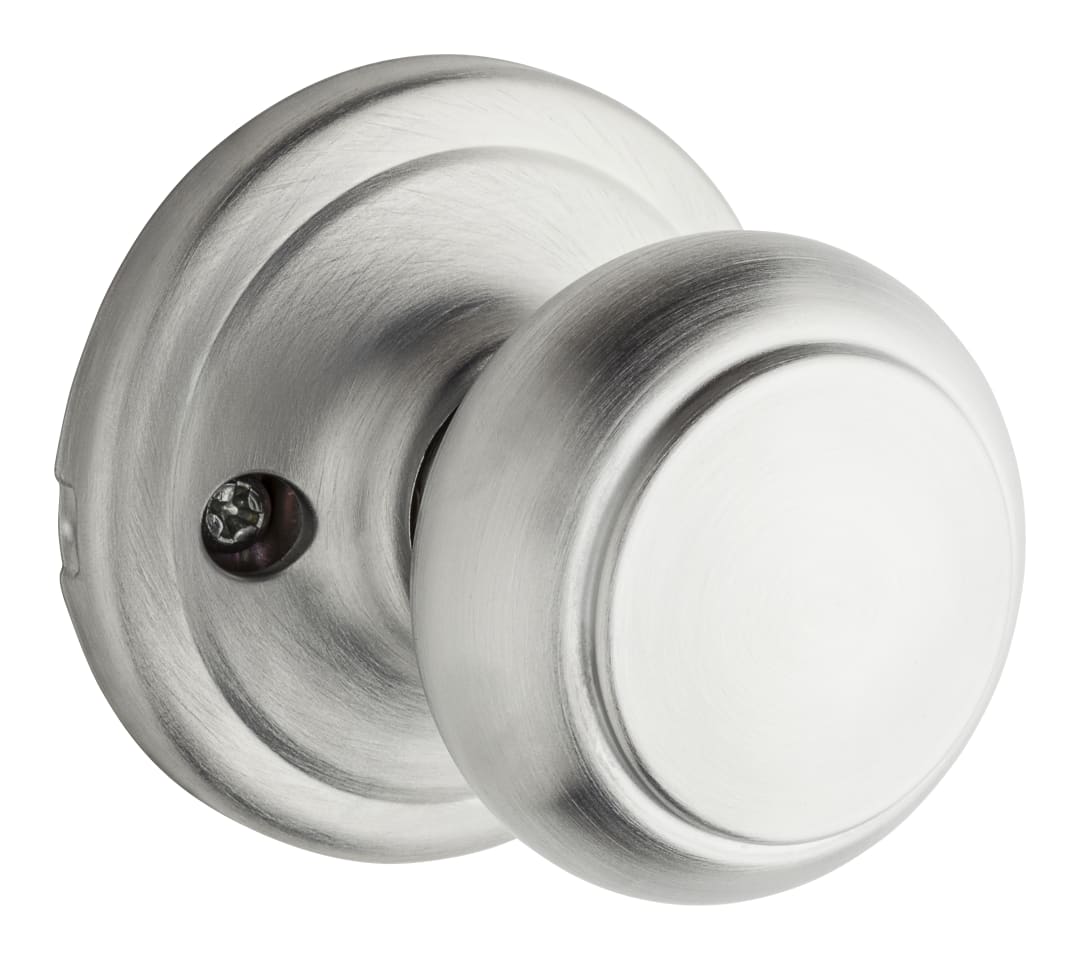 Troy Half/Dummy Knob in Satin Chrome