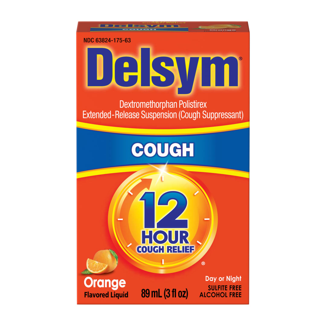 DELSYM® Adult Liquid - Orange 12/3 oz. (w/ Dosage Cup)