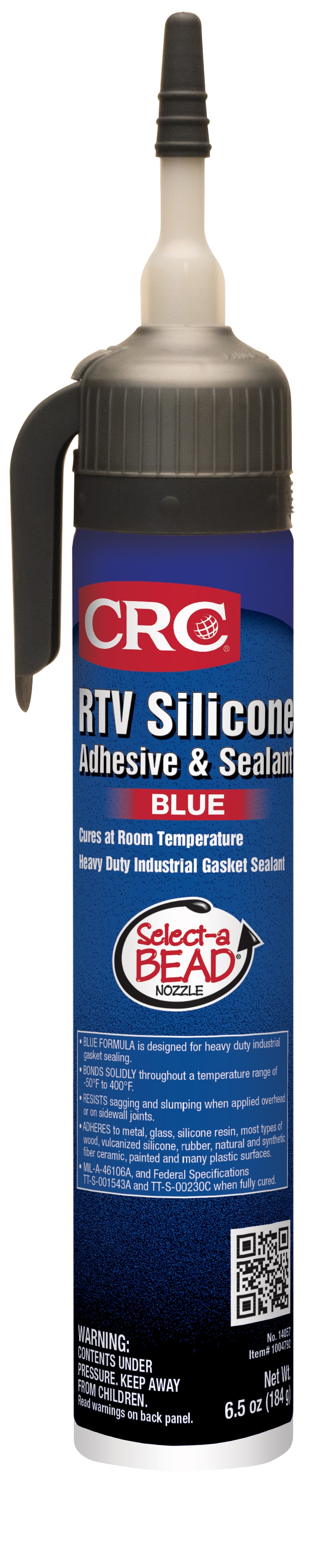 CRC RTV Silicone Sealant - Blue 1X6.5OZ
