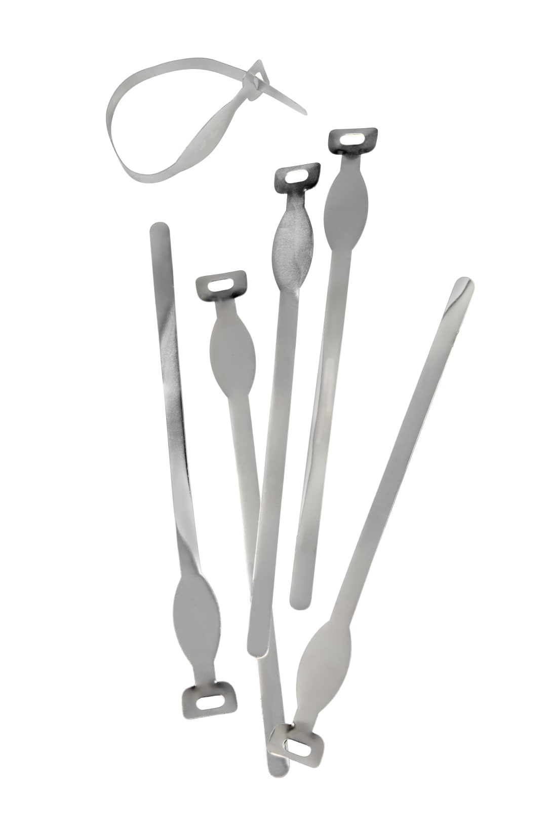 Cable Tag-6-1/2" 590 Aluminum 100 Pack