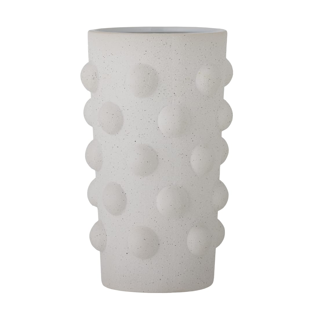 82057517 - Artan Vase, White, Stoneware STOCK: 66