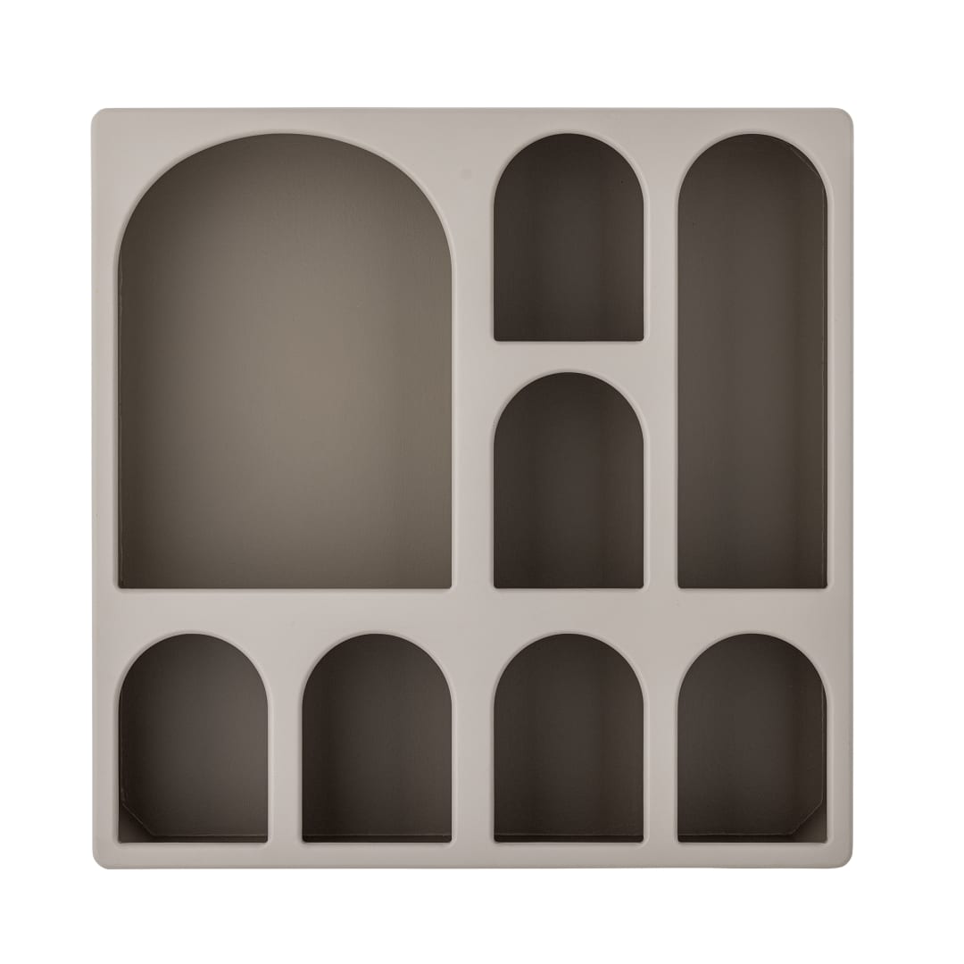82065013 - Graphia Bookcase, Brown, MDF STOCK: 56