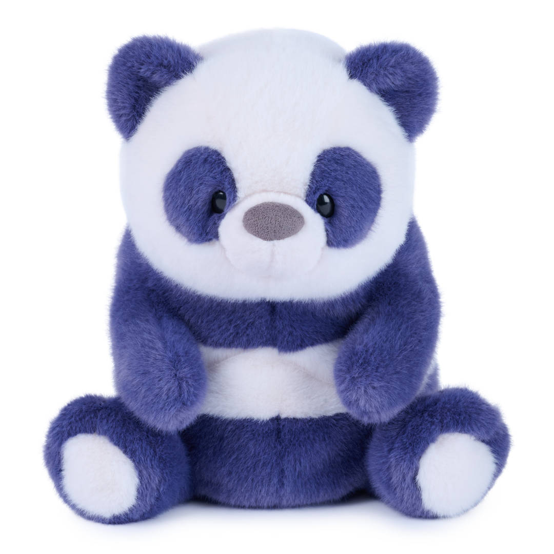 GUND Plumpkins Panda 8-Inch Weighted Bottom Stuffed Animal Plush Toy