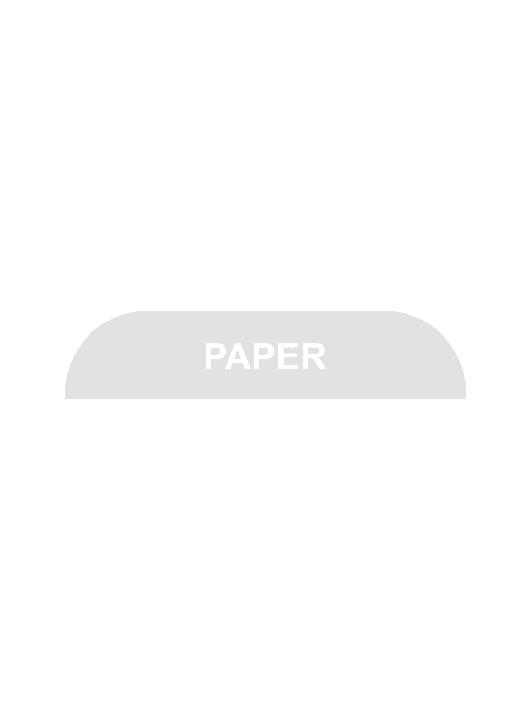  BILLI BOX - Label - Paper - Clear-White