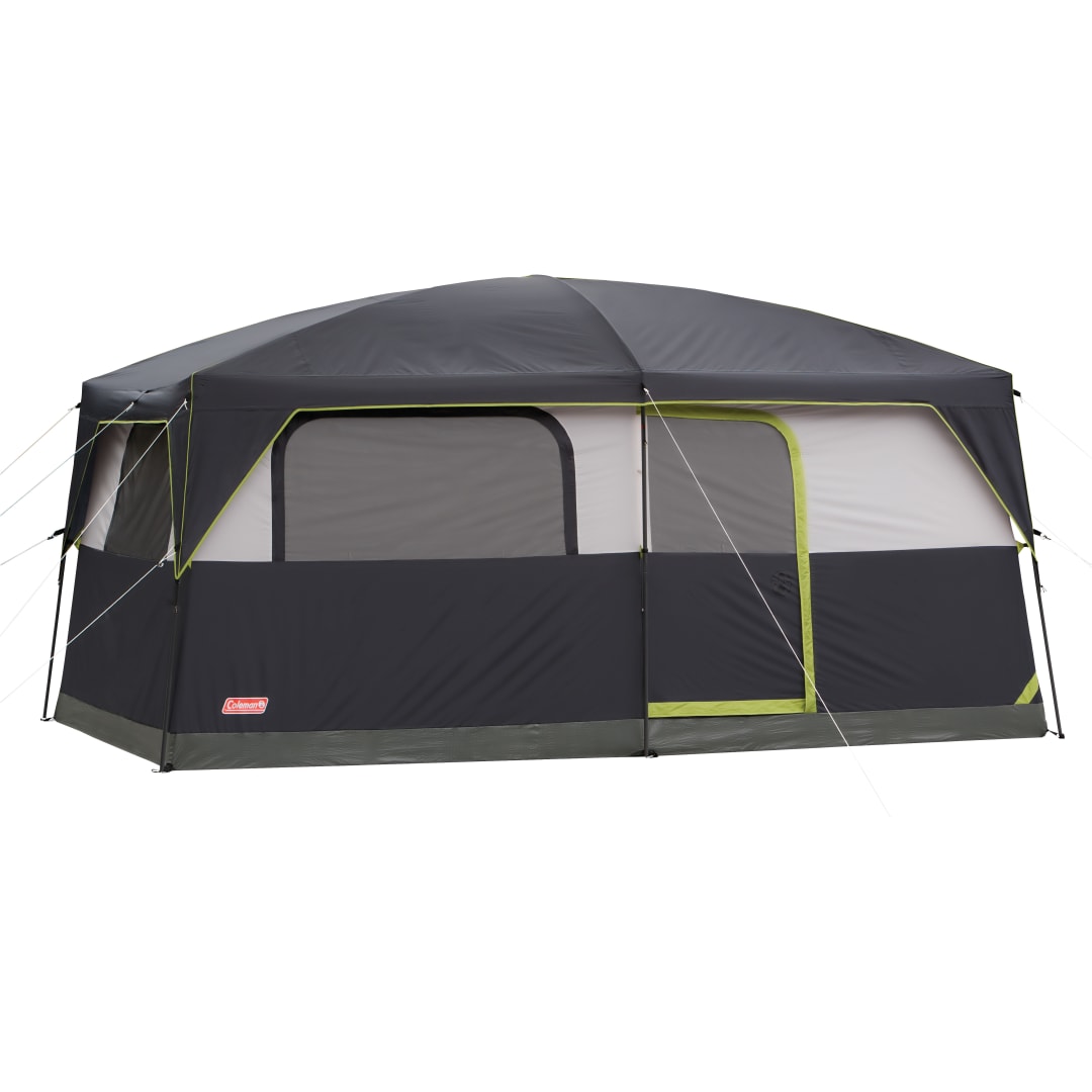 Coleman® 9-Person Prairie Breeze Lighted Cabin Camping Tent