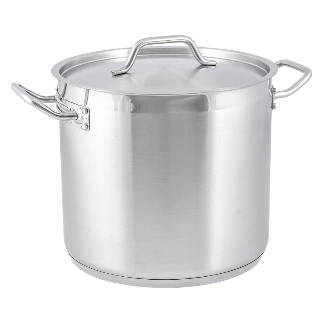 SSP-16 - STOCK POT S/S 16 QT W/COVER