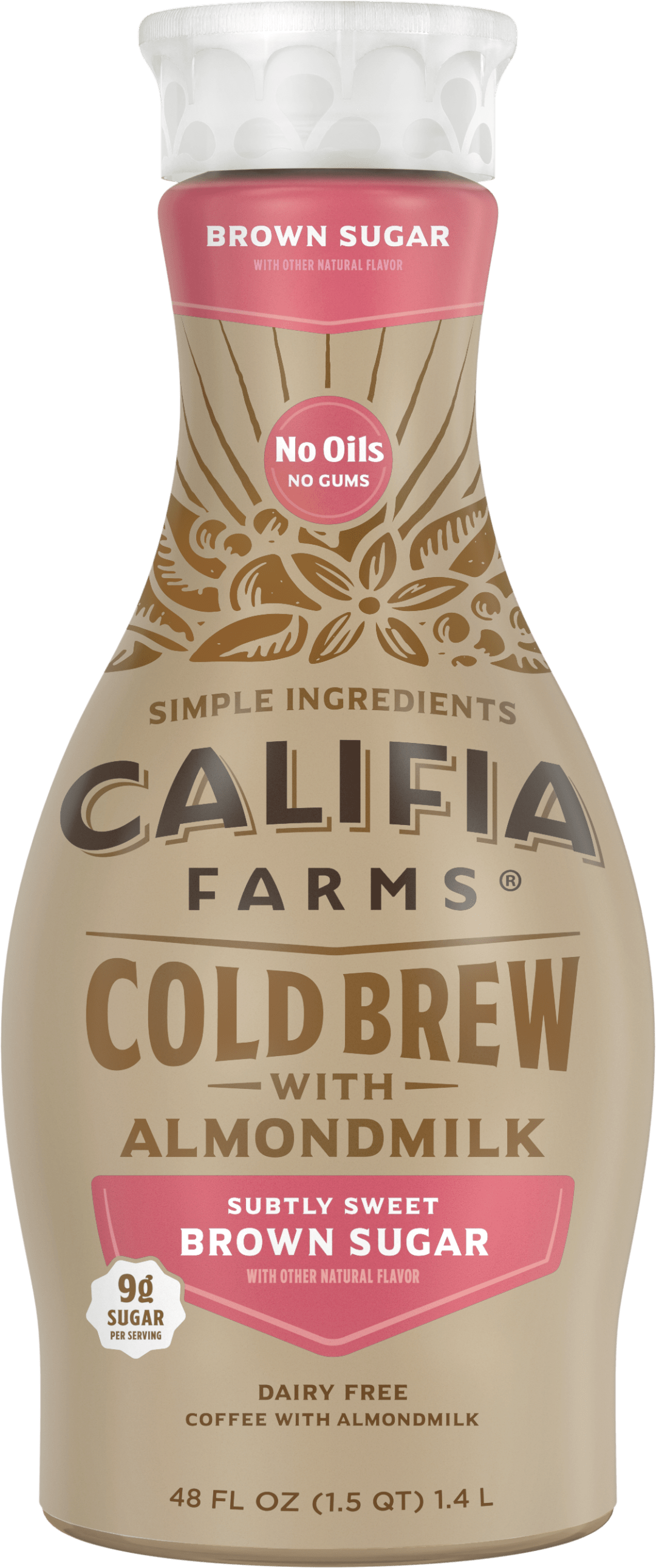 Brown Sugar Cold Brew Coffee with Almond Milk