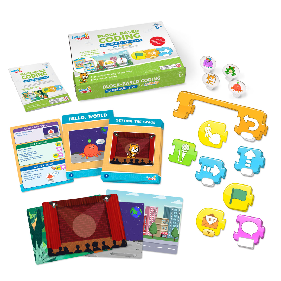 Block-Based Coding Student Activity Set for Scratc