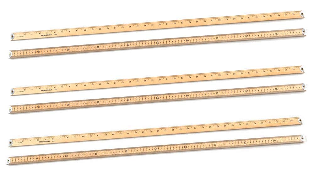 METERSTICKS, WD ENG/METRIC P/6