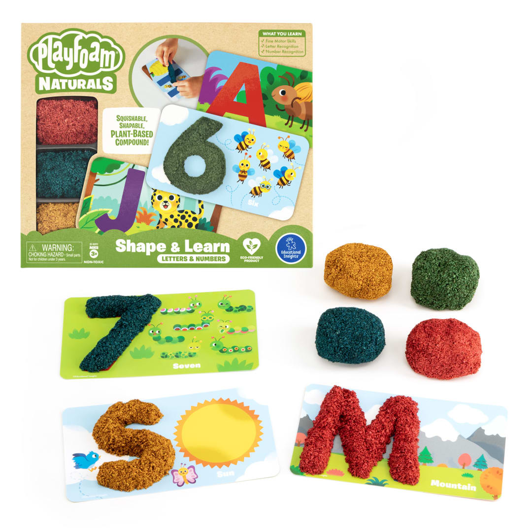 PF NATURALS SHAPE & LEARN LETTERS & NUM