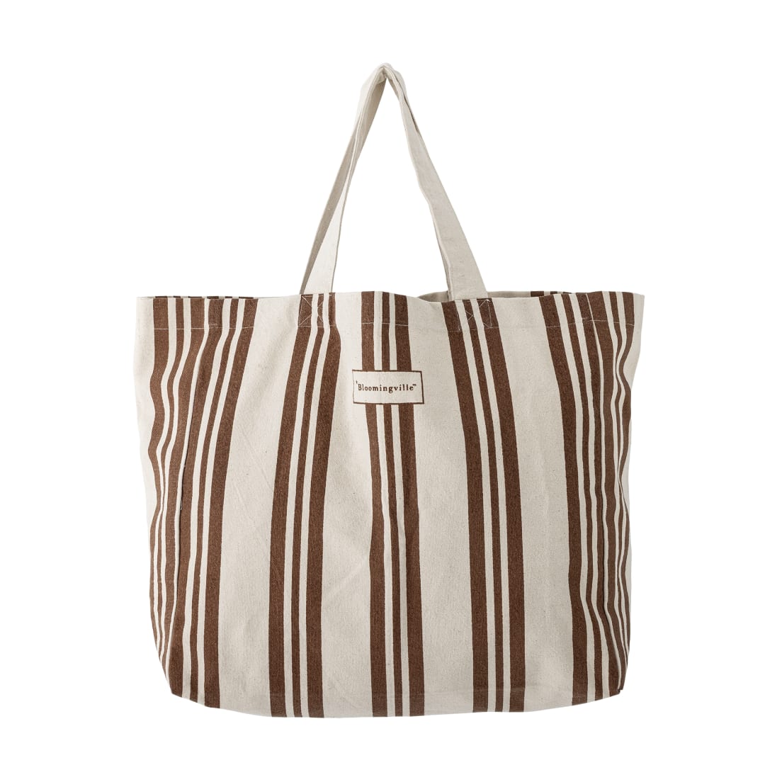 82073069 - Trina Shopping Bag, Brown, Cotton OEKO-TEX® STOCK: 116