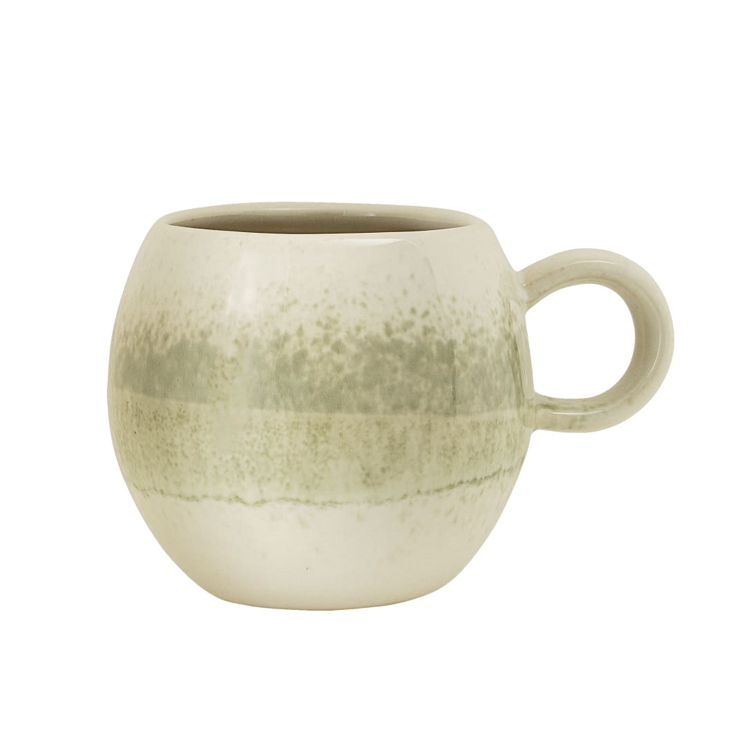 82072041 - Paula Cup, Green, Stoneware STOCK: 300