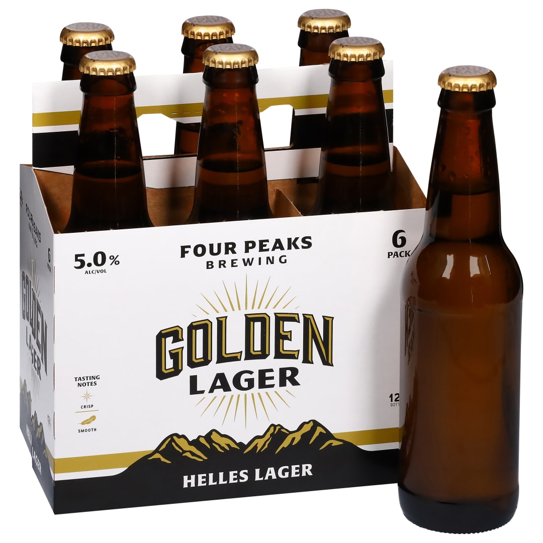 Four Peaks Brewing Golden Lager Beer 6 - 12 fl oz Bottles