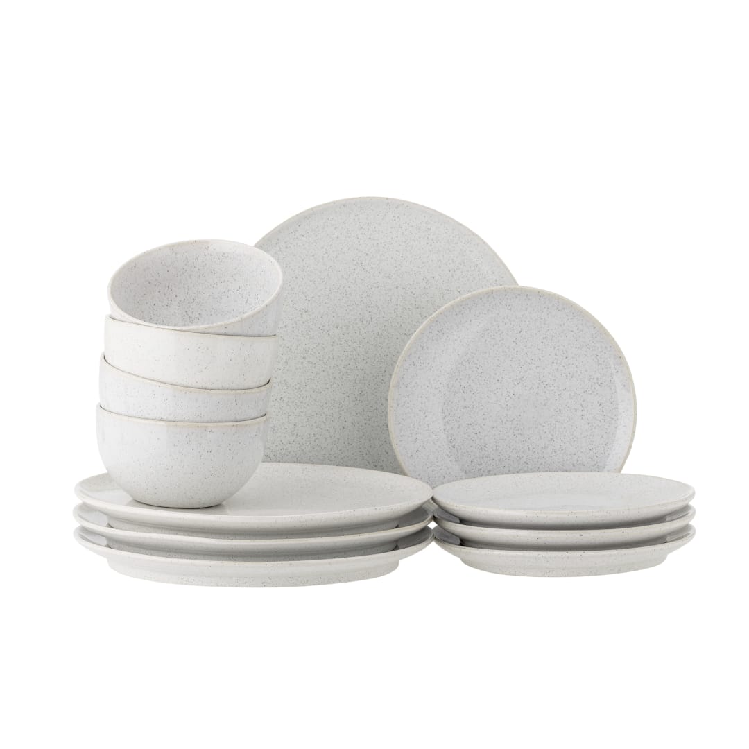 82072024 - Addison Dinnerware Set, White, Stoneware STOCK: 102