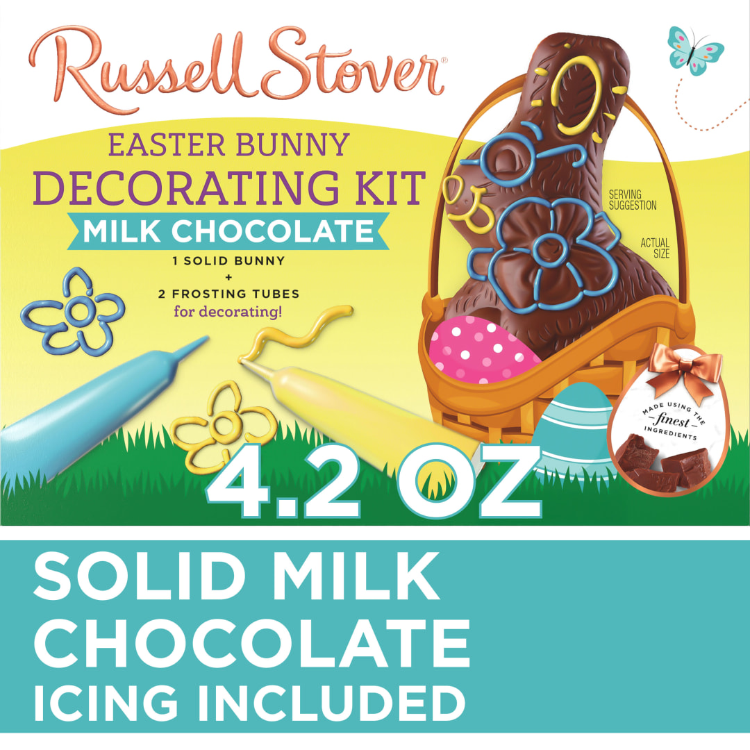 RUSSELL STOVER Easter Bunny Decorating Kit, 4.2 oz.