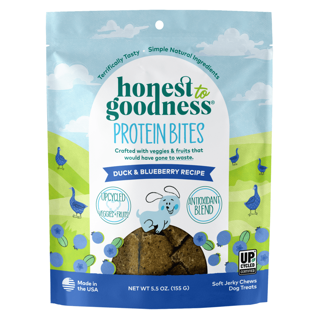 Honest to Goodness® Duck &amp; Blueberry Protein Bites for Dogs 5.5 oz. Bag