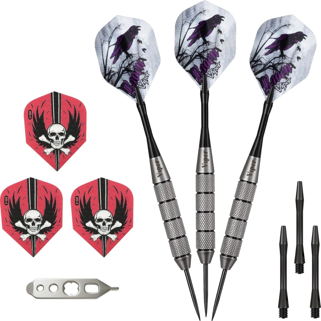 Viper Underground Steel Tip Darts Raven 25 Grams
