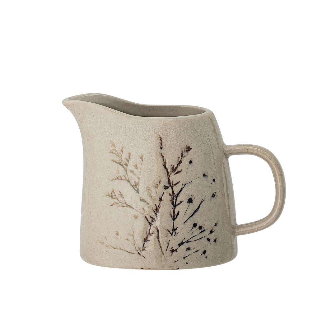 82050111 - Bea Milk Jug, Nature, Stoneware STOCK: 300