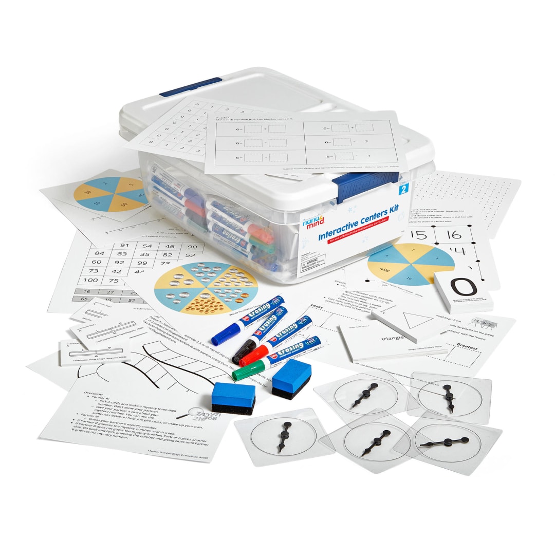 IM® K-12 MATH CENTERS KIT 1ST EDITION GR 2 -1BX