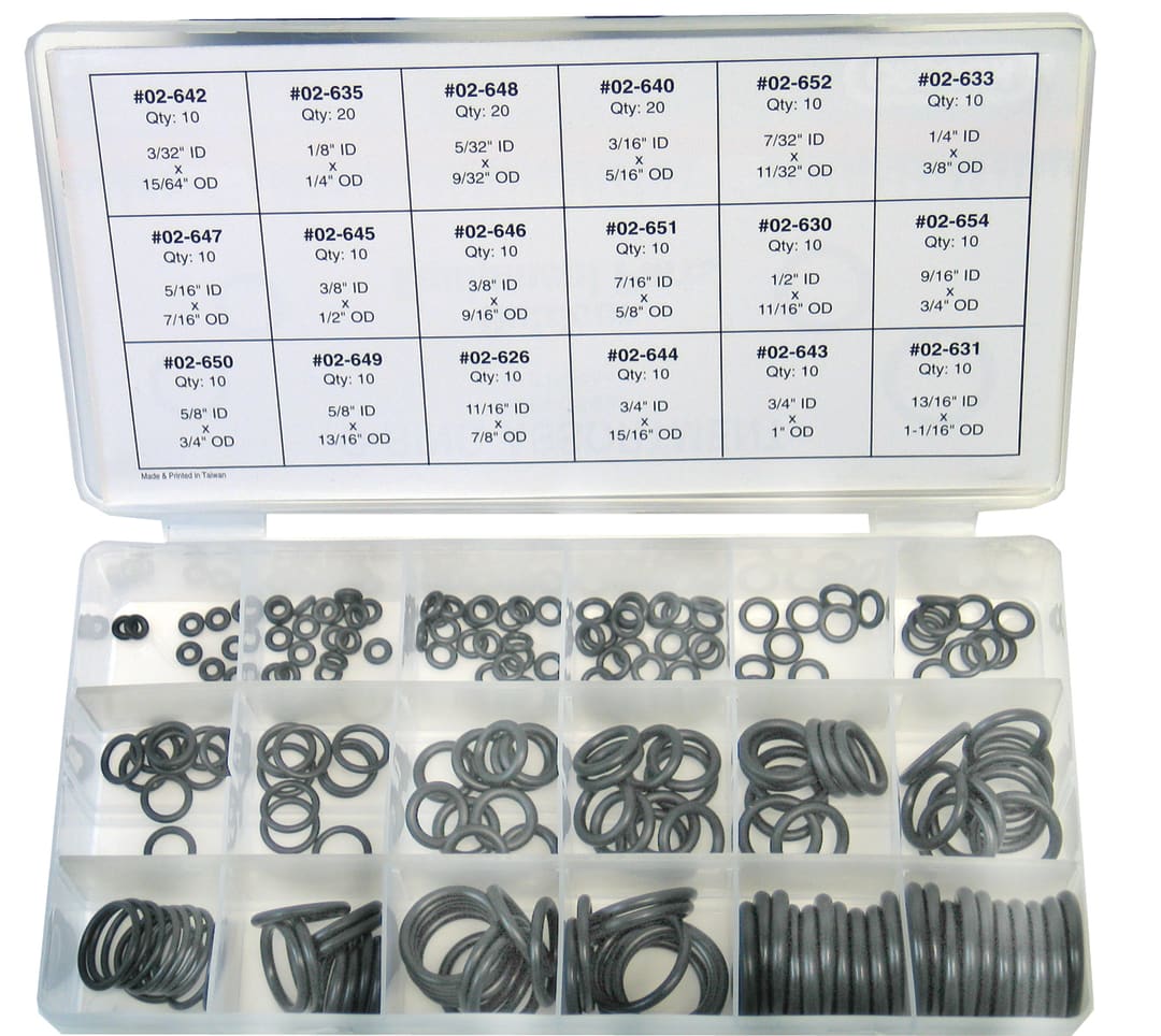 O-Ring Component Pack, 170 Quantity